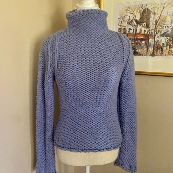 💋 HOST PICK bebe purple mock neck sweater - Picture 2 of 10